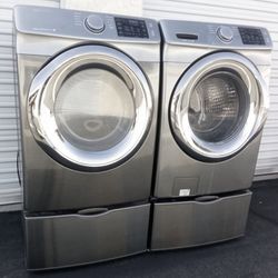 Samsung Washer And Gas Dryer Set 