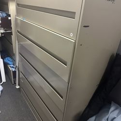 File Cabinets 2 Large Gray File Cabinets 