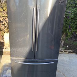 Samsung Refrigerator  Black stainless steel