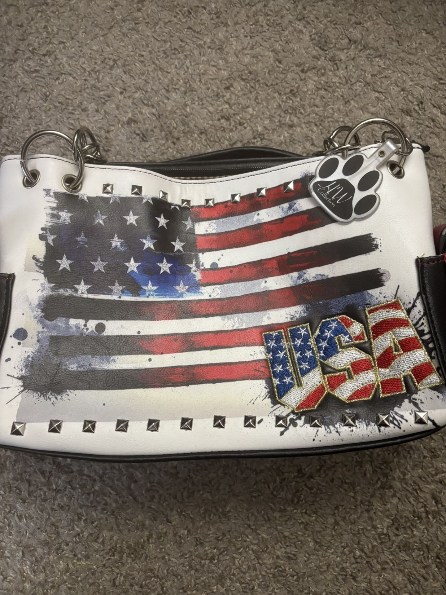 American Flag purse