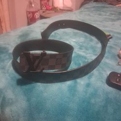 Louis Vuitton Reversible Monogrammed Reversible Belt