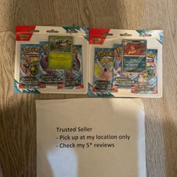 Pokémon Pokemon Scarlet & Violet Journey Together SV9 3 Pack Blister yanmega & Scrafty Set Of Two 