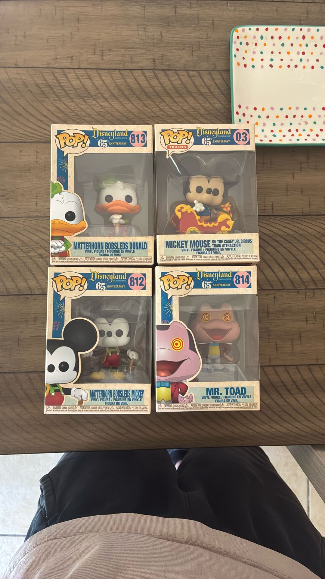 Funko Pop Disney land 65th anniversary bundle