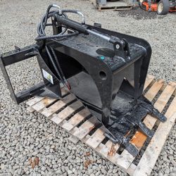 Skid Steer or Tractor Stump Grapple with Teeth
