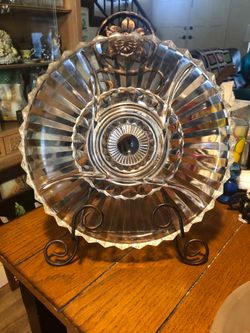 Vintage sectional serving dish
