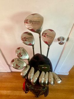 TaylorMade Burner HYBRID Golf Clubs Set - NEW GRIPS!!