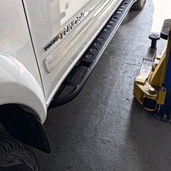 New Rock Sliders Offering Bolt On And Weld On Designs  For Toyota Tacoma Sequoia Land Cruiser 4Runner  Gx 460 Gx 470 And Chevy Silverado 