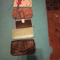 Lot Of 5 Purse/Wallets