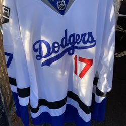 LA Kings x LA Dodgers Hockey Jersey 