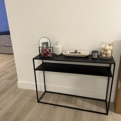 Black Console Table