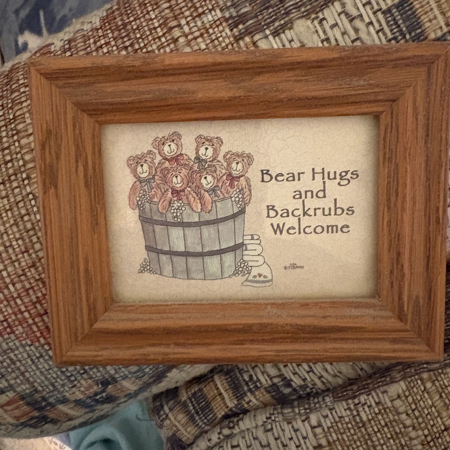 Bear s in a basket kitchen things