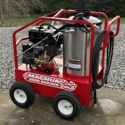 Hot Water Pressure Washer Magnum Gold 4000 Series Diesel BRAND NEW
