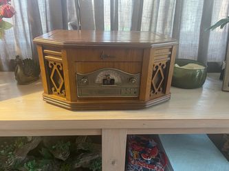 Victrola Retro Wood Stereo Music Center