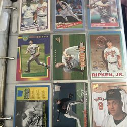 Cal Ripken Jr. And Sr. Baseball Cards 