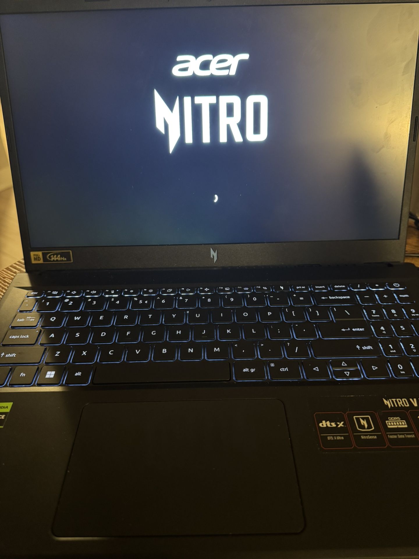 Fairly New Acer Nitro 15.6 Gaming Laptop and Gaming Mouse