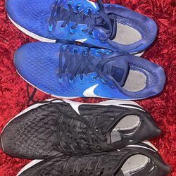 and pairs of men's Nike size 13 shoes in excellent condition, the only thing missing is the insoles