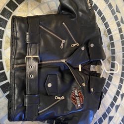 Harley Davidson Faux Leather Jacket