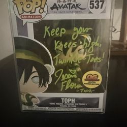 Signed Toph Funko Pop