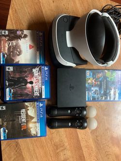 PS4 VR WITH GAMES