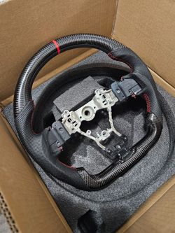 BRAND NEW 2015-2021 SUBARU WRX / STI Real Carbon Fiber Steering Wheel