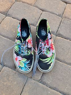Hawaiian tropical Vans