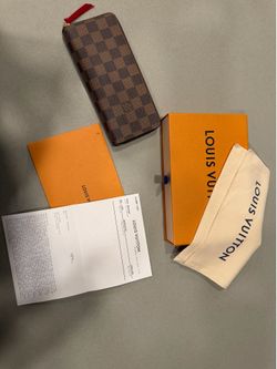 Authentic Louis Vuitton Clemence Wallet Fushia
