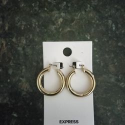 Express Yellow Earrings 