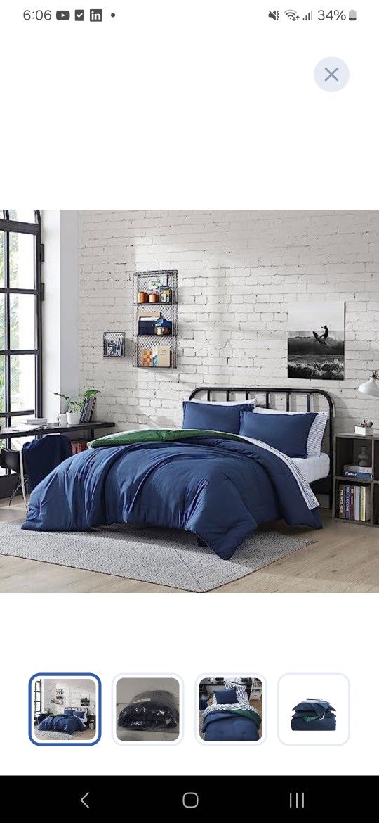 7 piece Comforter Set. NAUTICA . (New )