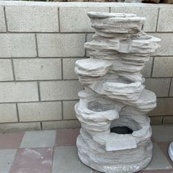 New Water Fountain Made Out Of Cement Perfect Gift 