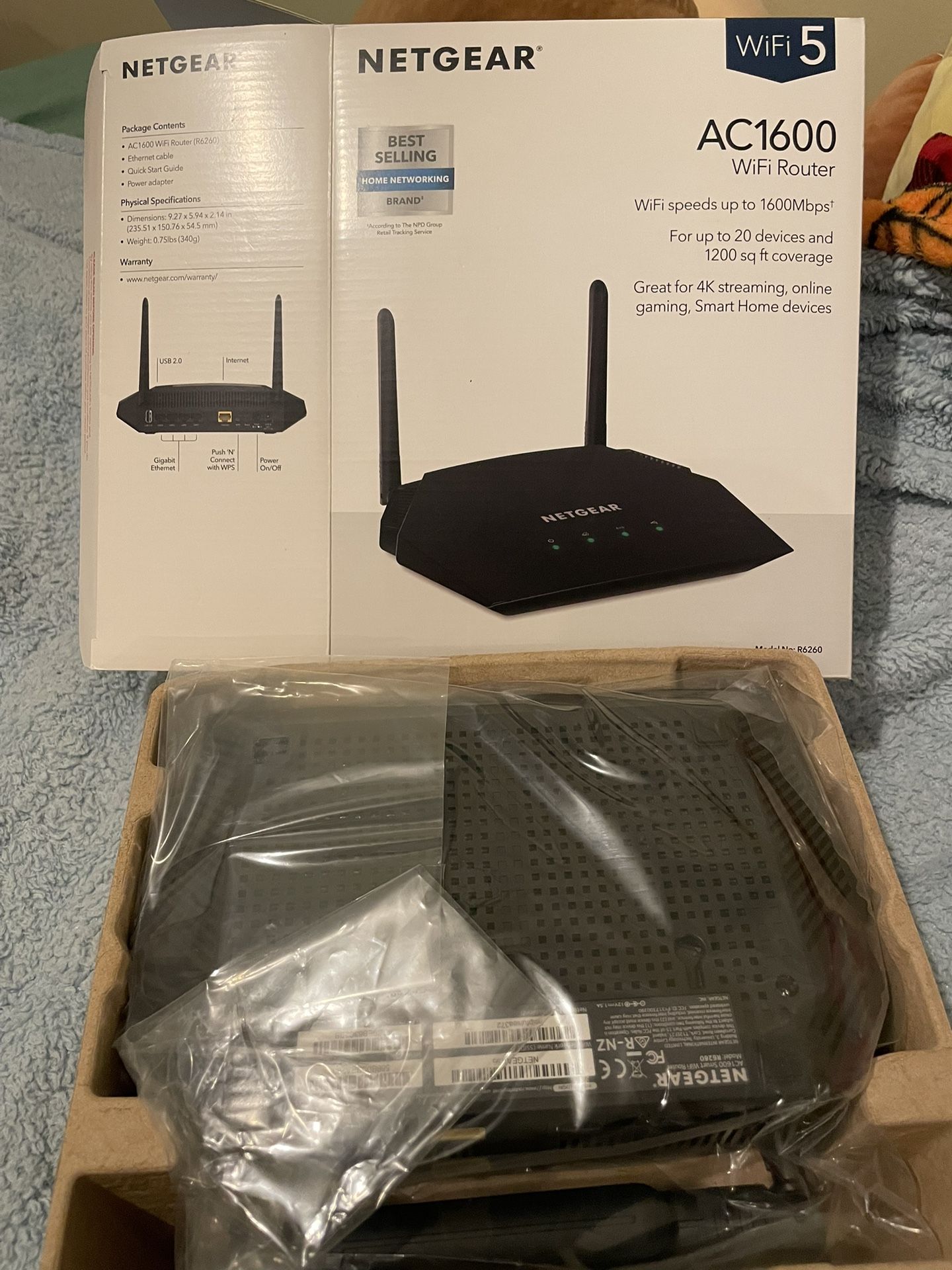 Wifi Router Netgear AC1600