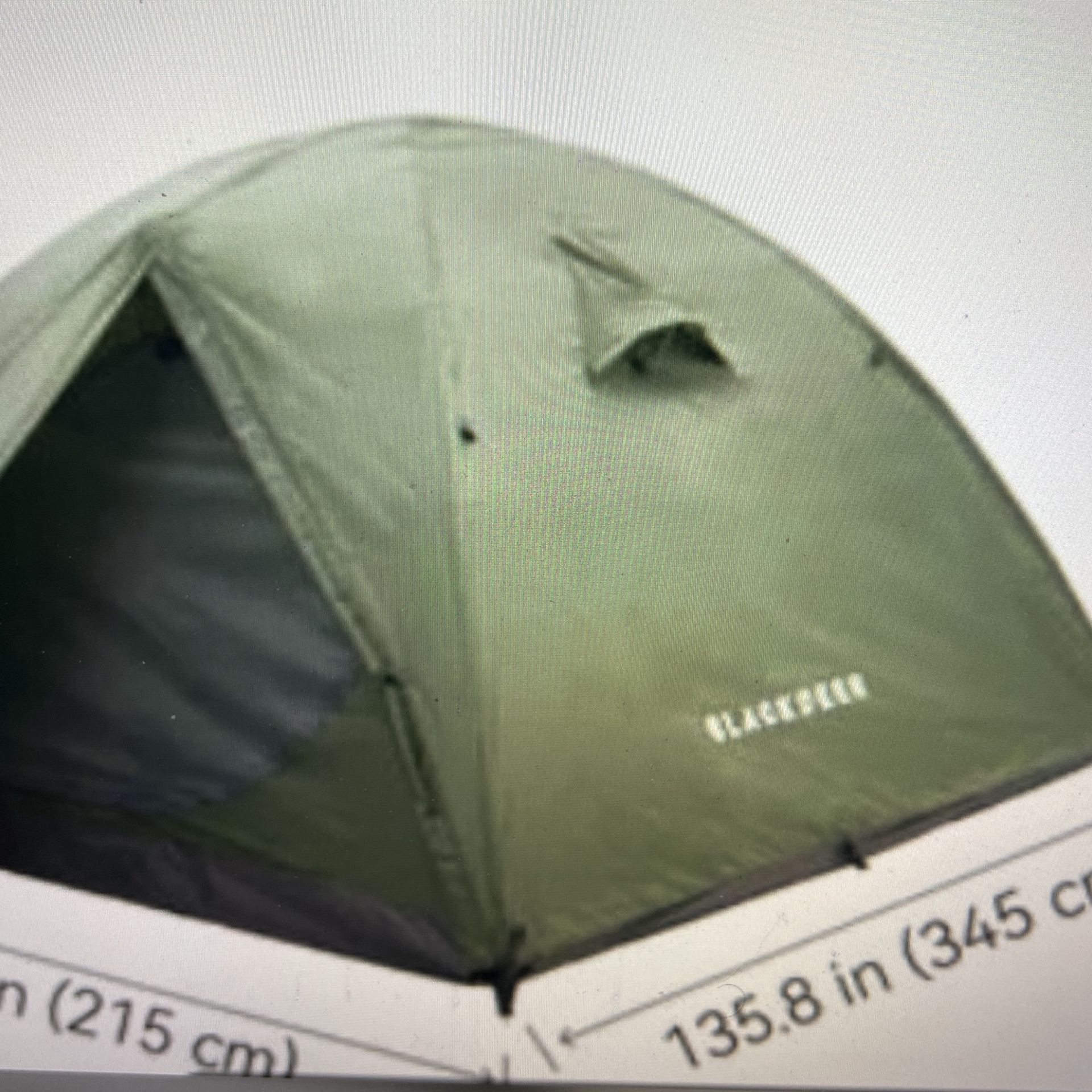 BlackDeer 3 Person tent (army Green)