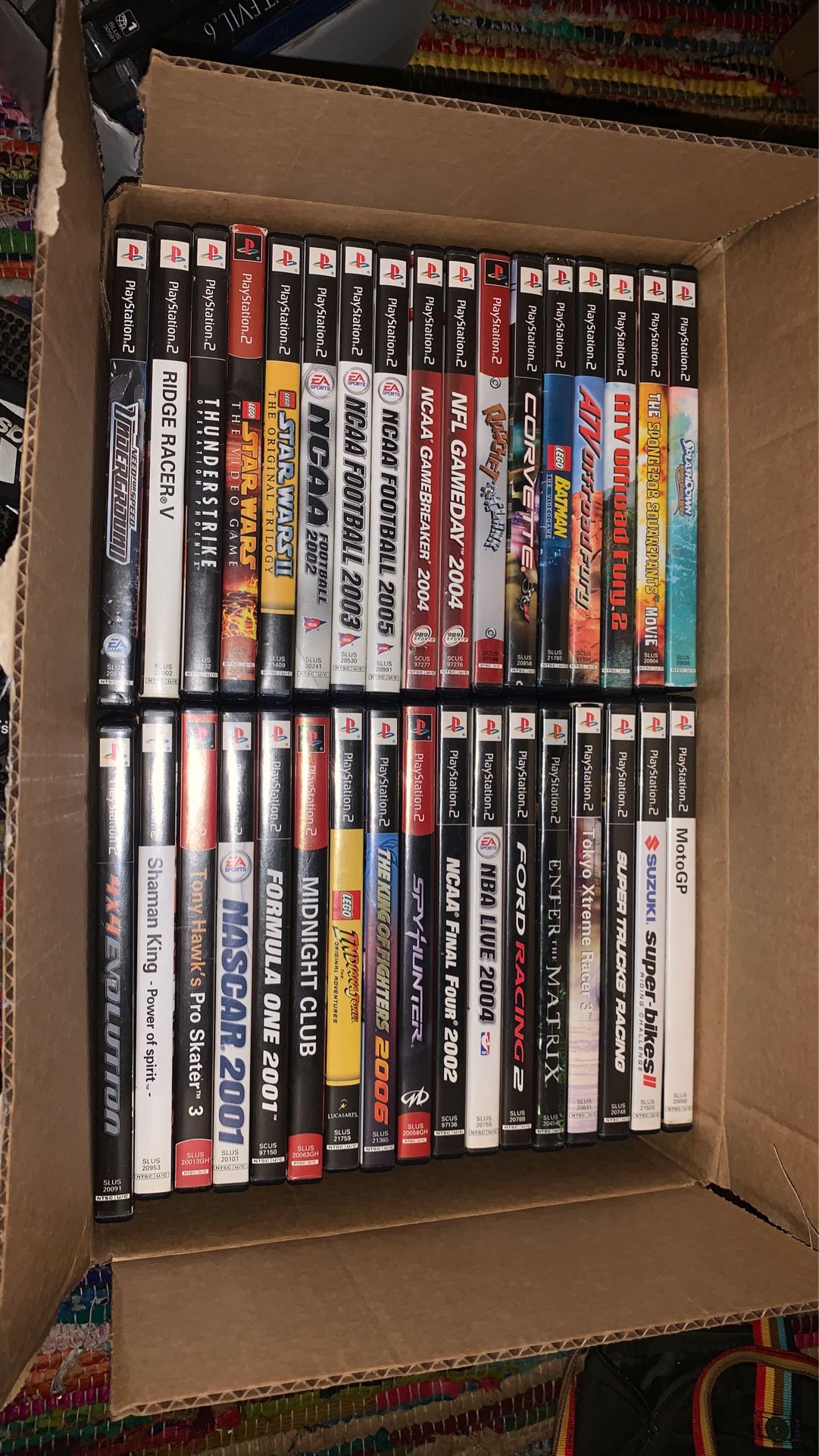 ps2, ps3 and wii/wii u games