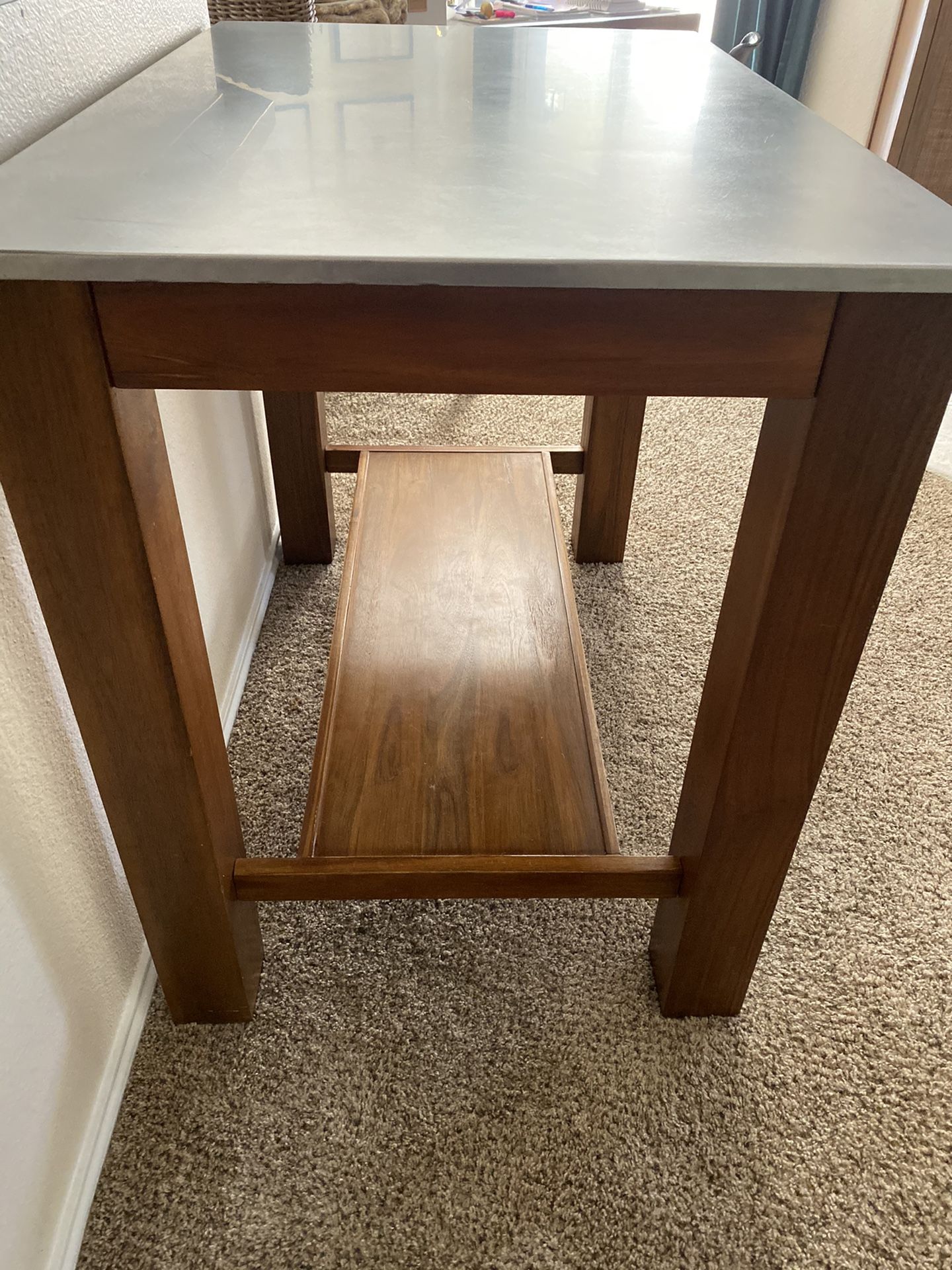 West Elm Acacia Wood Kitchen Island for Sale in Scottsdale, AZ OfferUp