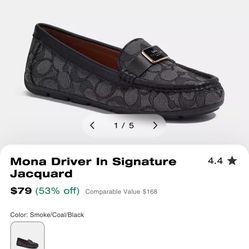 Women’s 7.5 Coach Flat