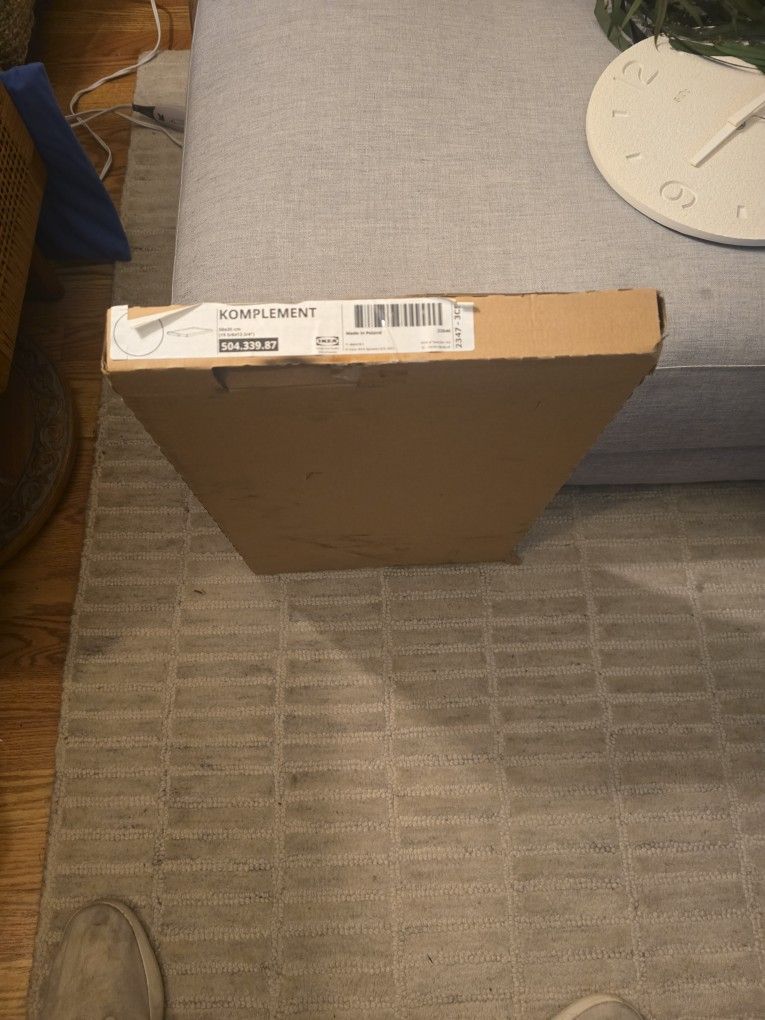 Pull-out tray, White, IKEA KOMPLEMENT