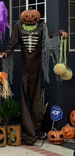 7ft Home Depot/Seasonal Visions Towering Jack-O-Man Halloween Animatronic