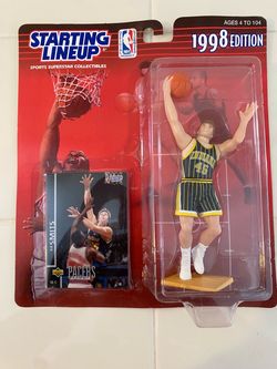 1998 Starting Lineup Rik Smits Indiana Pacers Figure