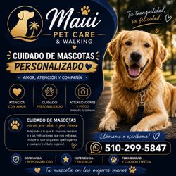 Maui pet walking
