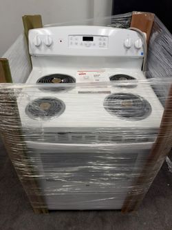 GE JB256DMWW Electric Range