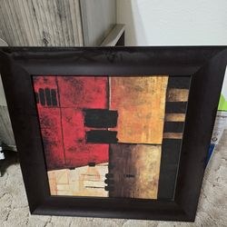 Framed Abstract Art