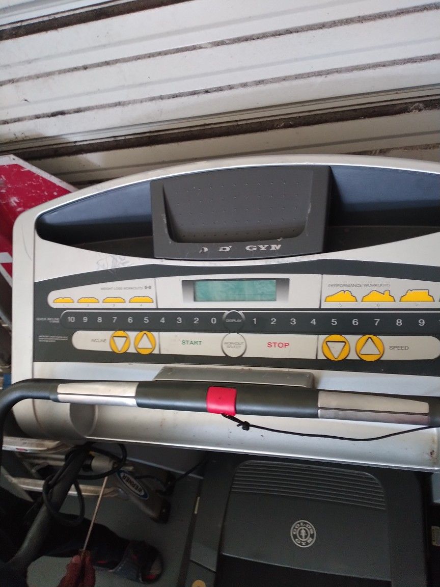 Treadmill It Froze Up