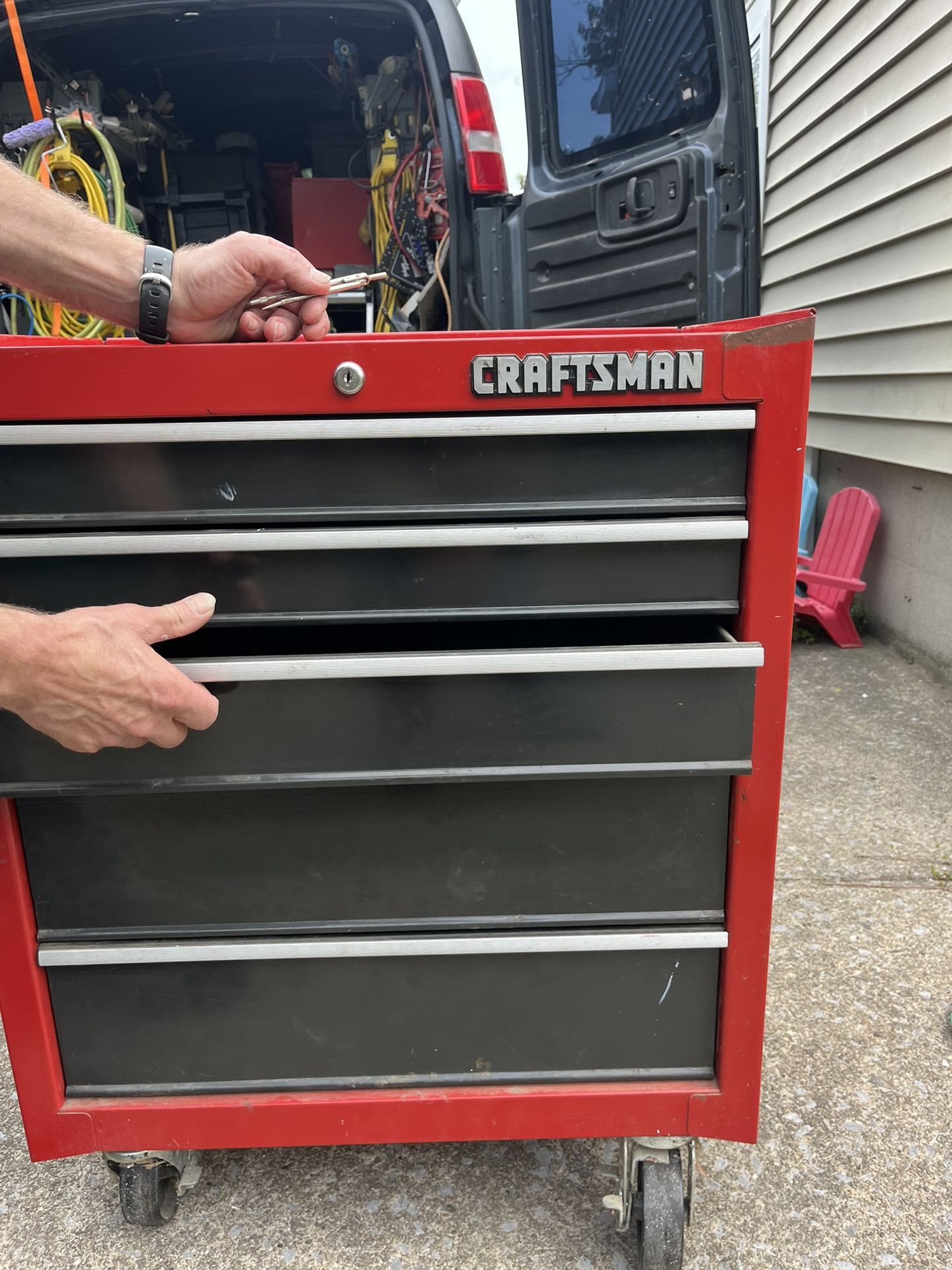 Craftsman Pre-90’s Roller 5 Drawer Tool Chest