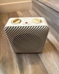 Compact Electric Space Heater Fan