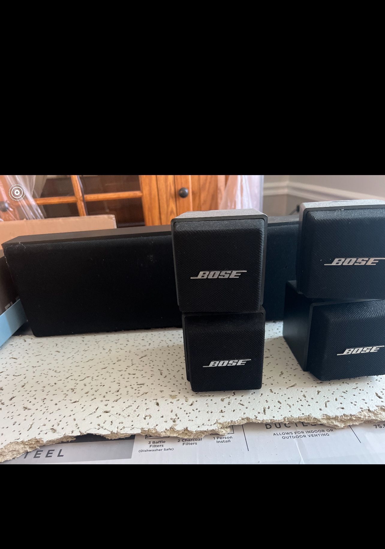 Bose Speakers And Polk Monitor Center SpeakerGREAT CONDITION