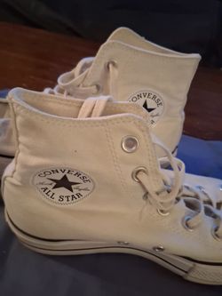 Converse, high top platforms, sz 8