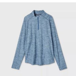 NWT All In Motion Seamless 1/4 Zip Pullover