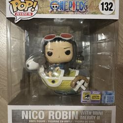 SDCC 2025 Exclusive Funko Pop! Nico Robin One Piece Official Con Sticker
