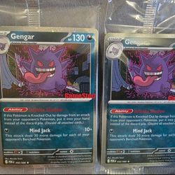 Pokémon Gengar GameStop Promo Card 050 Reverse Holo