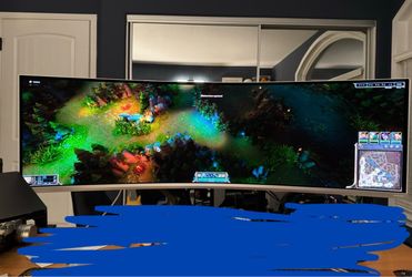 Phillips Evnia 49 Ultrawide monitor OLED