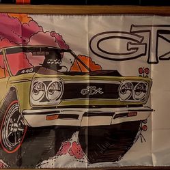 Plymouth Gtx Garage Banner 